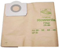 Lot de 5 sacs papier ZR80 Lot de 5 sacs papier ZR80